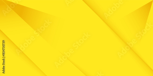 3d rendering of yellow orange abstract geometric background. Flash sale banner.