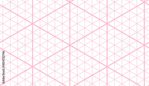 Isometric grid pattern