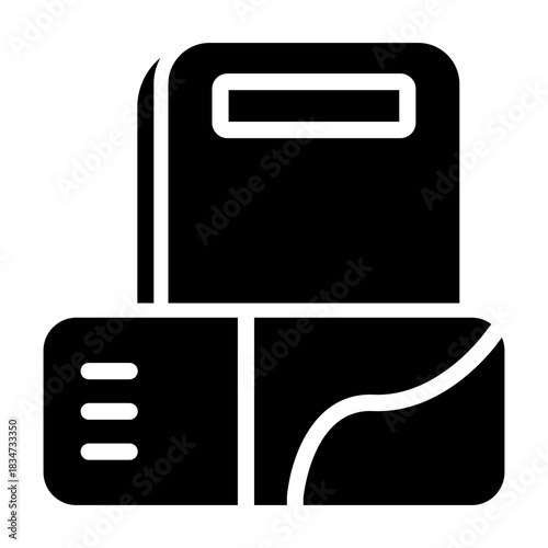 cup carrier Solid icon