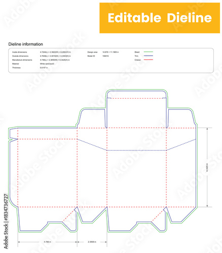 tuck end box with tear strip dieline template box dieline die lines packaging custom dieline  box cardboard box dieline pizza box dieline printable product packaging layout,

