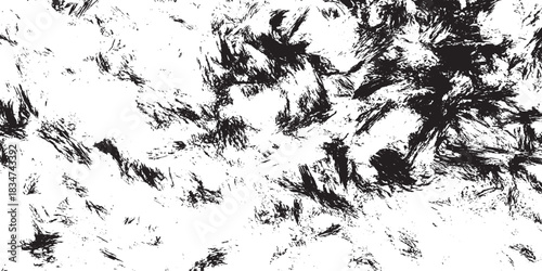Grunge background of black and white. Abstract illustration texture of cracks, chips, dot isolated on r dust film grain speck grit grunge overlay on white background grain noise grain dot white paper 