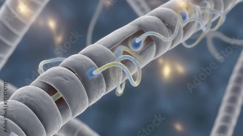 Myelin Sheath Damage A Detailed Look at Nerve Fiber Degradation.