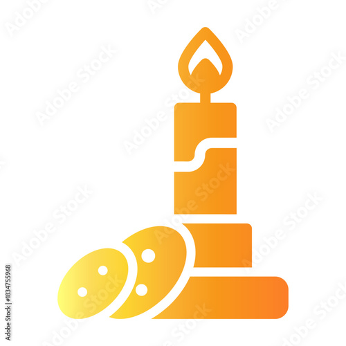 candle Gradient icon
