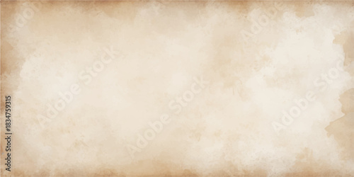Vintage grunge paper texture, a worn and aged beige parchment background