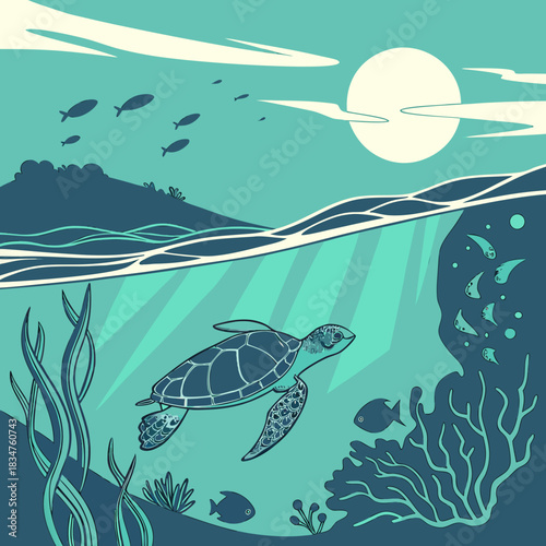 World Beneath the Glass Ocean 1