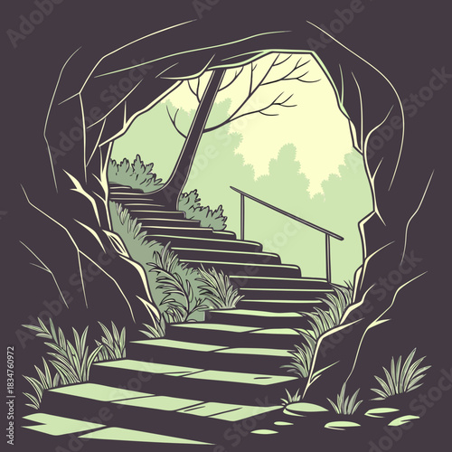 Astral Staircase to the Unknown Realm 1