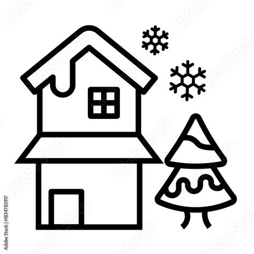 school holidays Line Icon