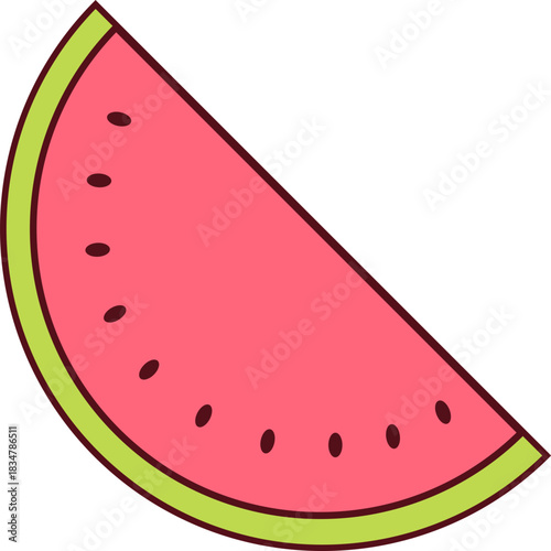 slice of watermelon