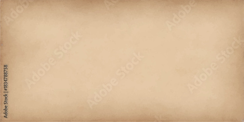 Aged vintage brown parchment paper texture background with a retro grunge sheet pattern