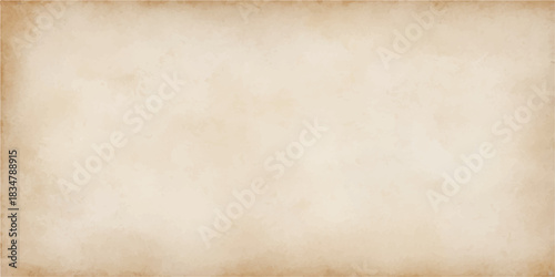 Antique brown vintage parchment paper texture with aged, grunge, and damaged background sheet