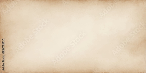 Vintage brown parchment paper texture with an aged, grunge, antique surface and sepia pattern design