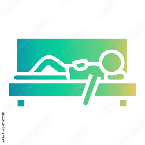 school holidays Gradient icon