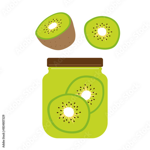 과일이 담긴 보틀