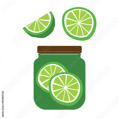 과일이 담긴 보틀