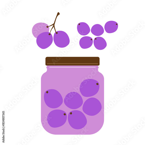 과일이 담긴 보틀