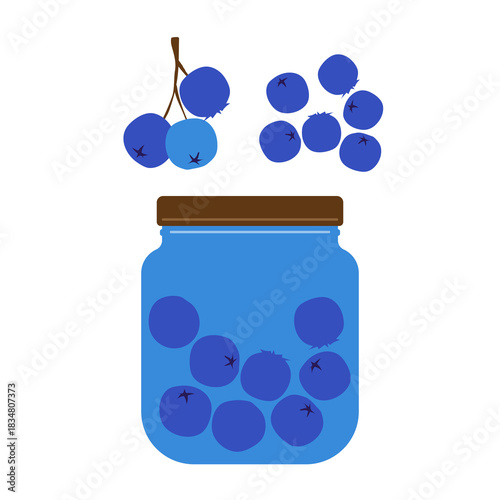 과일이 담긴 보틀