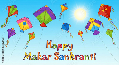 Happy Makar Sankranti Color...