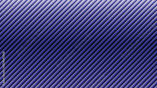 Abstract background of parallel diagonal blue tubes creating a textured surface with a subtle gradient.