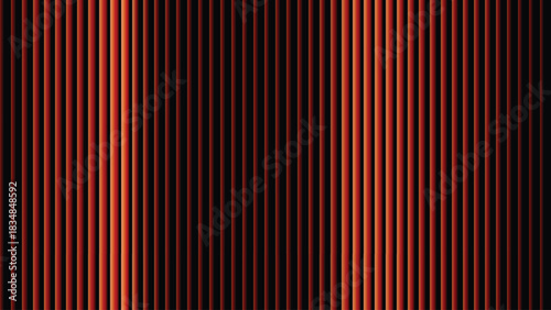 Abstract background of vertical copper-colored tubes with a dark gradient.