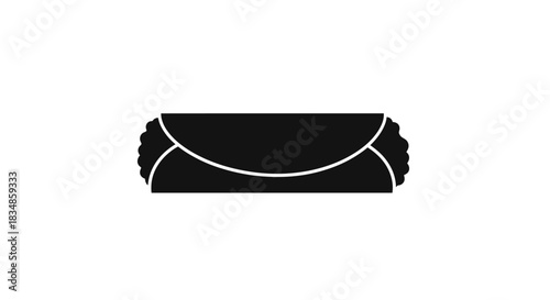 Taco icon with transparent background
