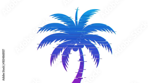 palm tree vector illustration