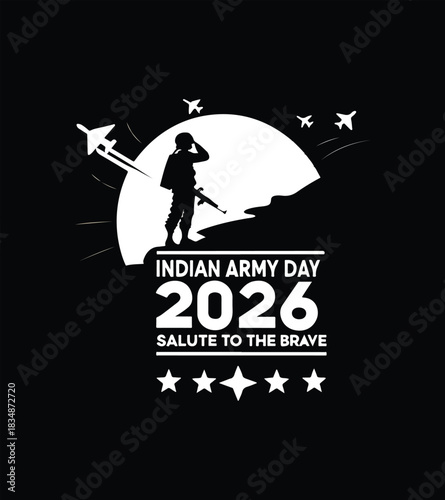Honoring Indian Army Heroes Vector Design