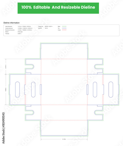 portable lock inserts dieline template box dieline die lines packaging custom dieline  box cardboard box dieline pizza box dieline printable product packaging layout,
