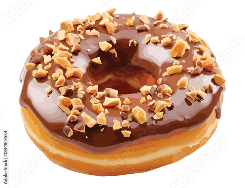 Принти на полотні donut icon logo sign menu eat fat fast food top bar art burger lunch whole fresh