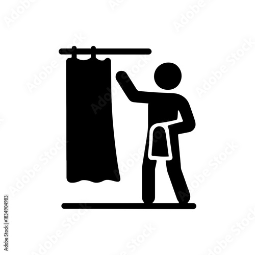 Private Changing Booth Icon