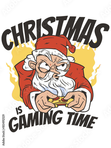 santa claus christmas  Gaming time