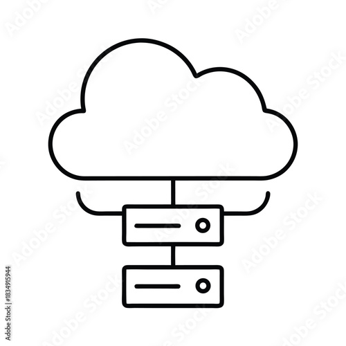 laptop settings icon, computer configuration symbol, device optimization graphic, tech support outline