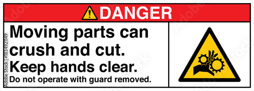 Safety Sign Signage DANGER Mo...