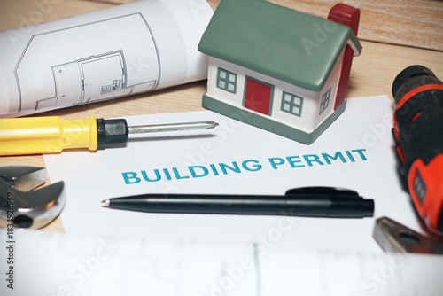 Permit about building activity and construction industry