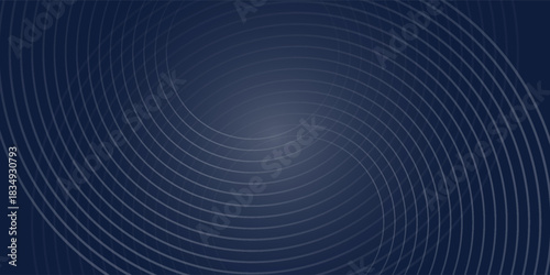 Geometric, layout, graphic, website,  Panoramic blue glowing geometric lines on dark blue background. nice concept good design old line