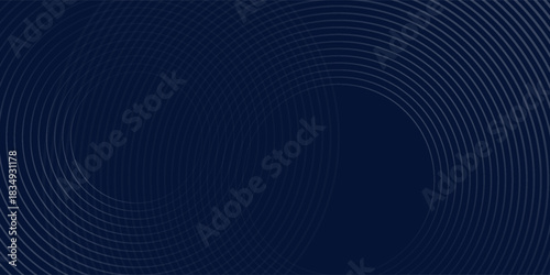 Geometric, layout, graphic, website,  Panoramic blue glowing geometric lines on dark blue background. nice