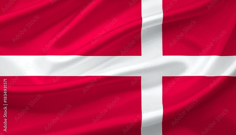 Fototapeta premium flag of Denmark