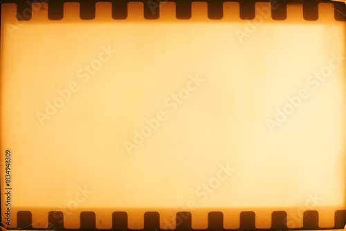 Vintage Film Strip Exposure Shot
