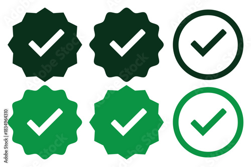 check box icon with correct, accept checkmark icons green tick box, check list circle frame - checkbox symbol sign. check mark box square frame. Green check mark icon in a box