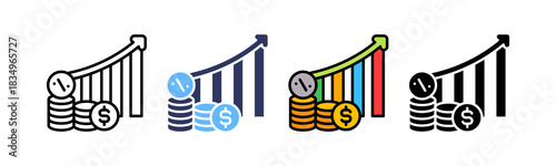 Interest Rate multiple icon