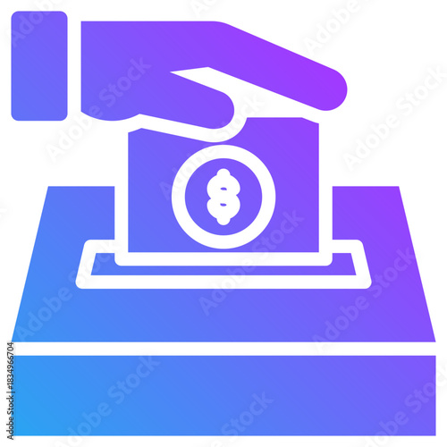 Elections icon for dishonesty , website, application, printing, document, poster design, etc