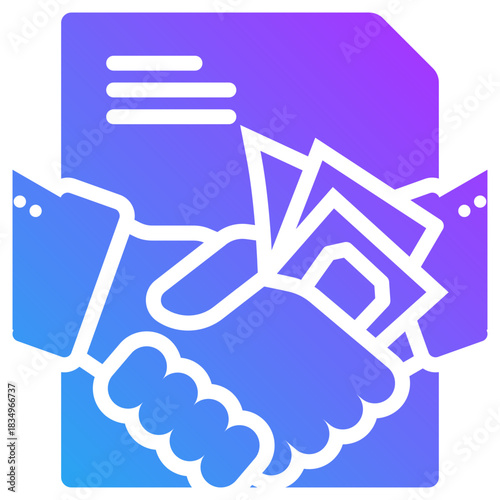 Bribery icon for dishonesty , website, application, printing, document, poster design, etc