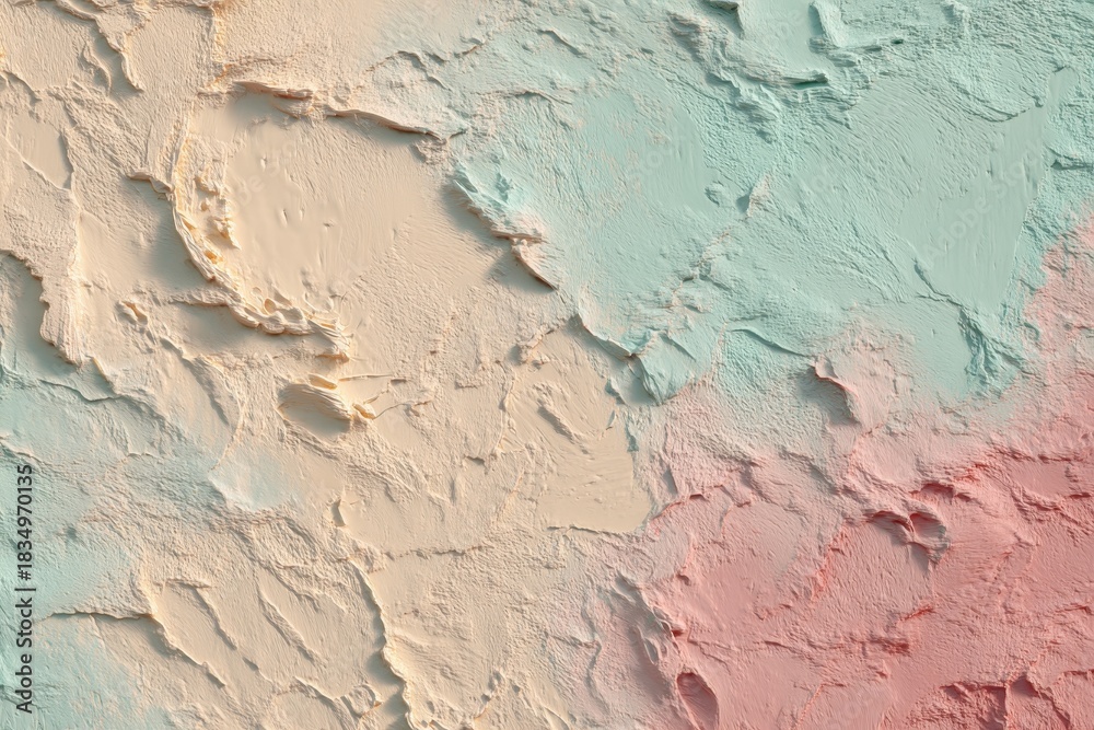 Fototapeta premium Aesthetic textured wallpaper featuring soft pastel colors with a tactile feel, perfect for digital backgrounds and creative projects