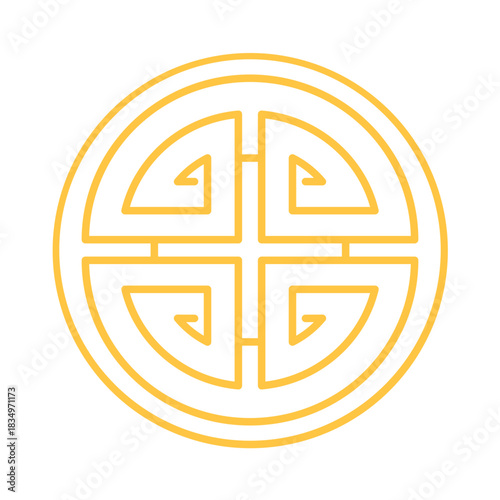 Gold Shou Symbol