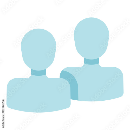 group users flat icon