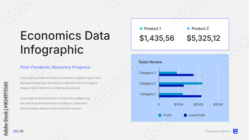 Economic Data Infographic