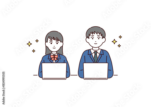 パソコンが出来る高校生