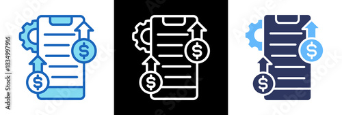 Monetization triplestyle icon