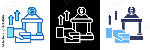Savings Account triplestyle icon
