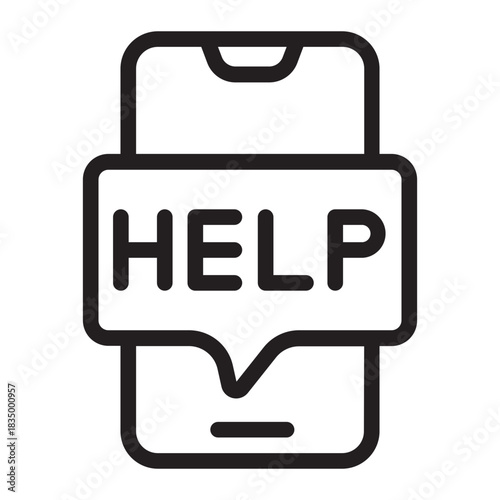 help line icon