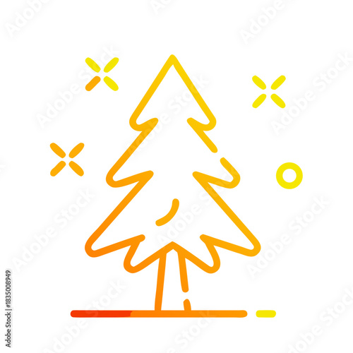 christmas tree line 